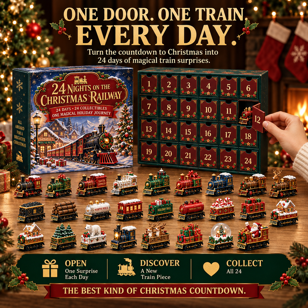 🚂🎄 24 Nuits sur le Chemin de Fer de Noël ✨