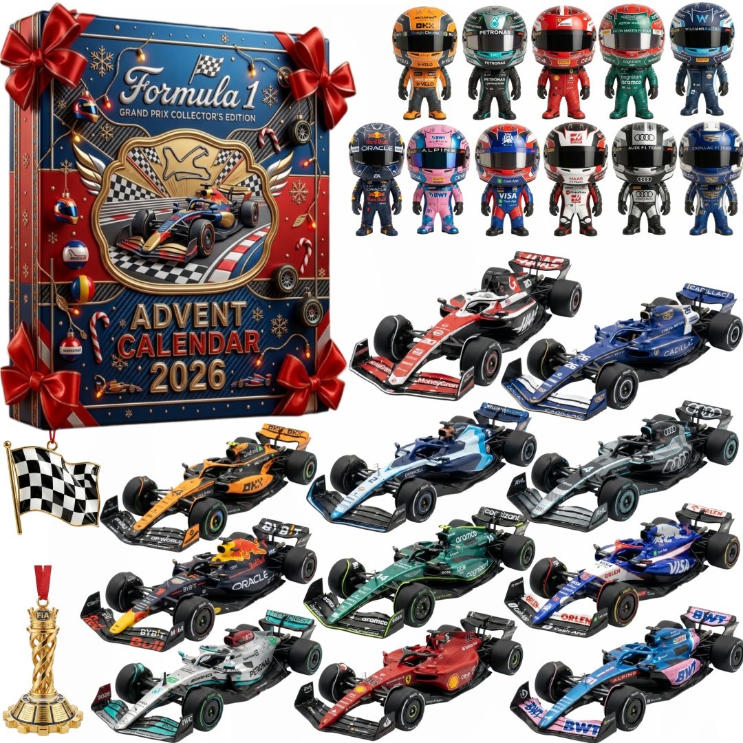 🏎️🏁 24 Jours de Gloire Automobile – Calendrier de l’Avent Grand Prix 2026