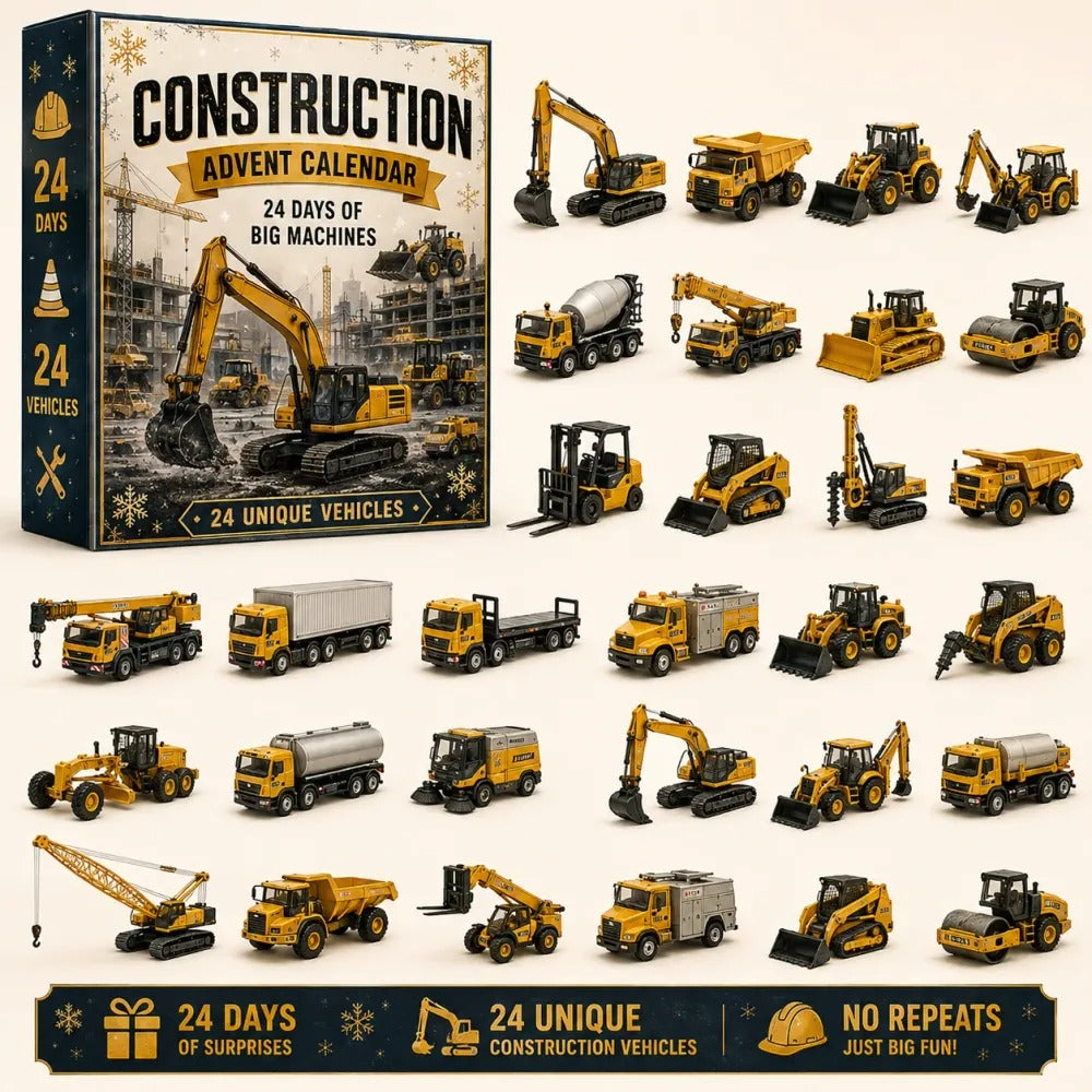 🎄 Calendrier de l’Avent 24 Jours – Construisez Votre Collection de Véhicules