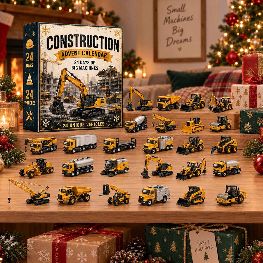 🎄 Calendrier de l’Avent 24 Jours – Construisez Votre Collection de Véhicules
