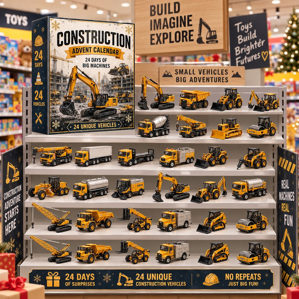 🎄 Calendrier de l’Avent 24 Jours – Construisez Votre Collection de Véhicules