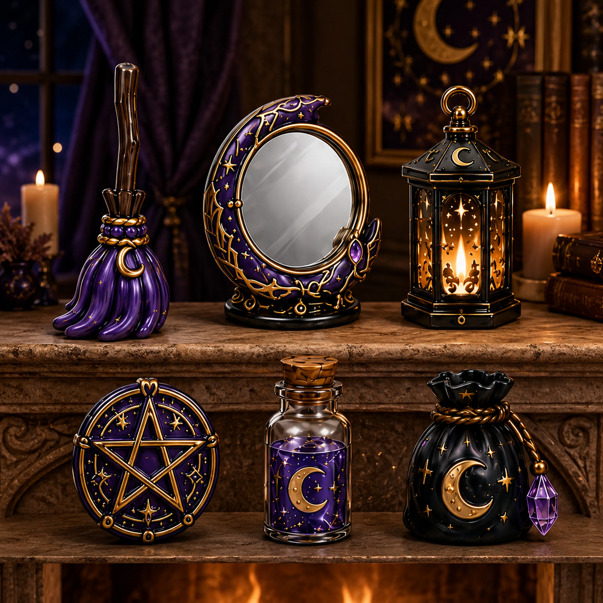 Calendrier de l’Avent Crystal Witch 2027 – 24 Jours de Magie et de Miniatures Mystiques
