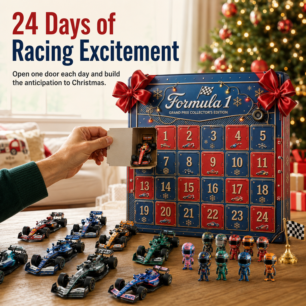 🏎️🏁 24 Jours de Gloire Automobile – Calendrier de l’Avent Grand Prix 2026