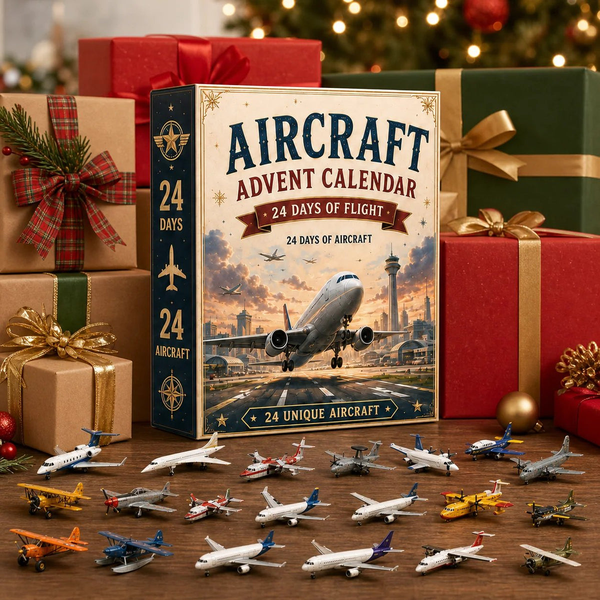 ✈️ Vivez la magie de l'aviation chaque matin de décembre : Le rendez-vous quotidien des passionnés de vol 🎄🎁