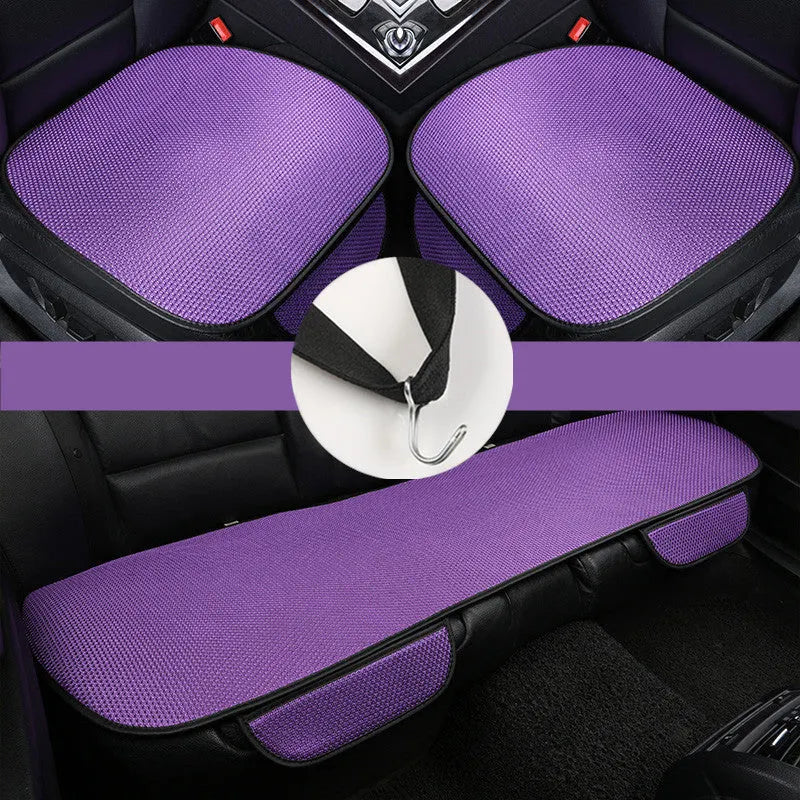 🔥 Coussins de siège auto en soie glacée 🚗