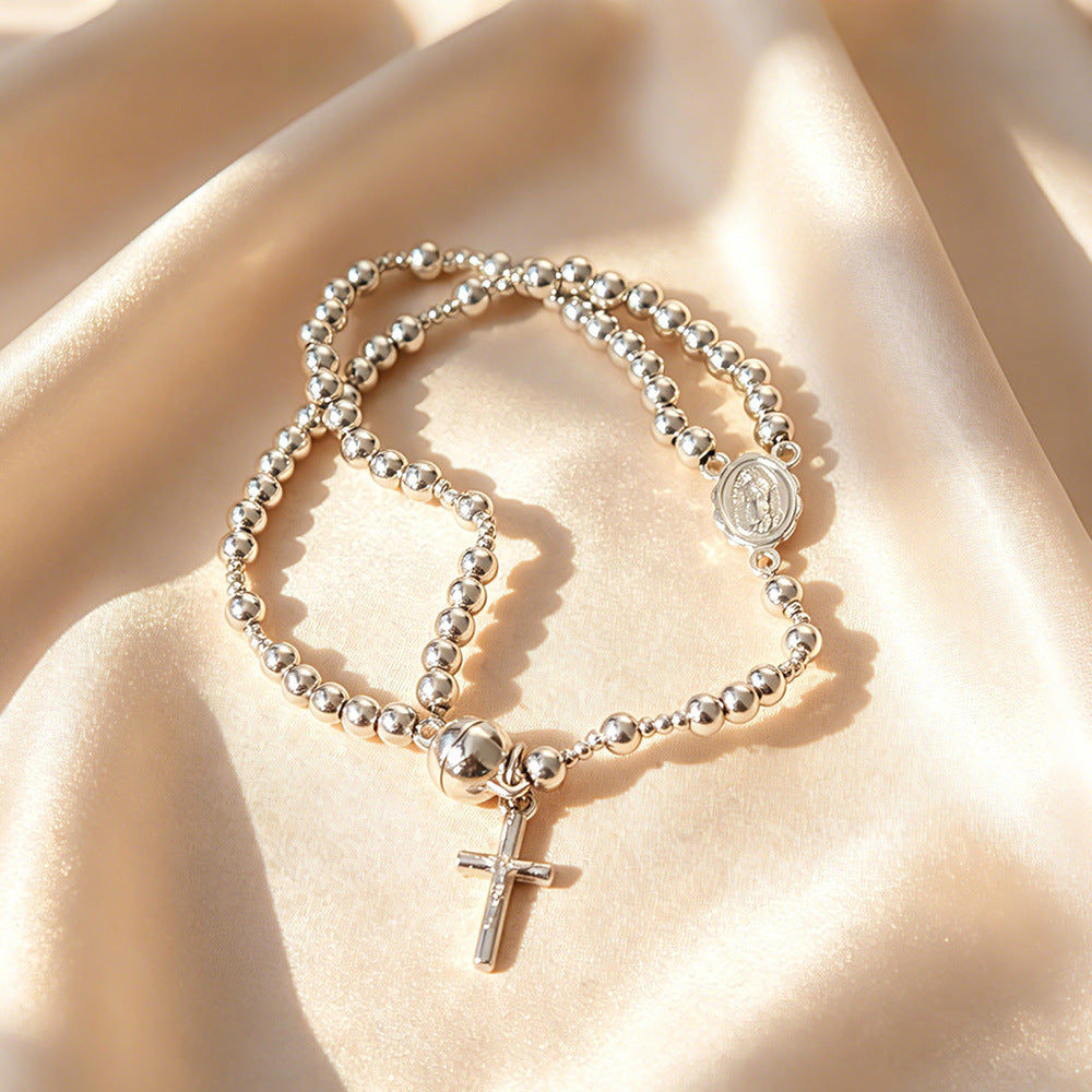 Bracelet tendance avec perles de prière