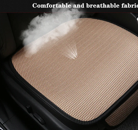 🔥 Coussins de siège auto en soie glacée 🚗