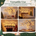 ✨ Branches LED flexibles | Déco murale de Noël