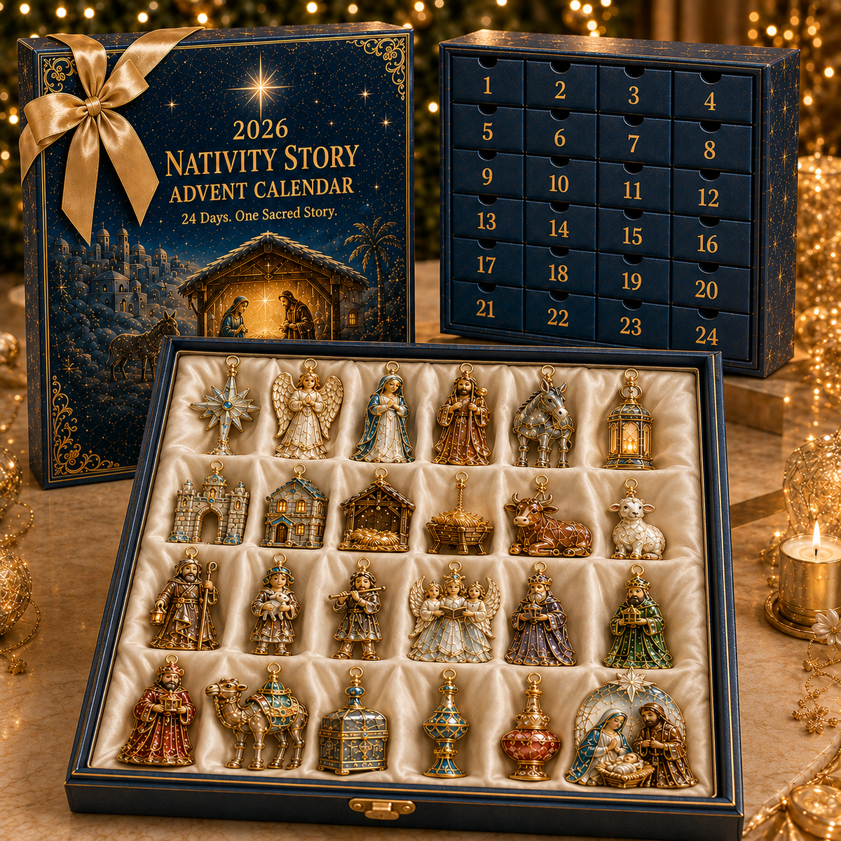 🎅 Cadeau de Noël 2026 – 50 % de réduction 🎄✨ Calendrier de l’Avent 2026 – L’Histoire de la Nativité : 24 jours de surprises de Noël sacrées