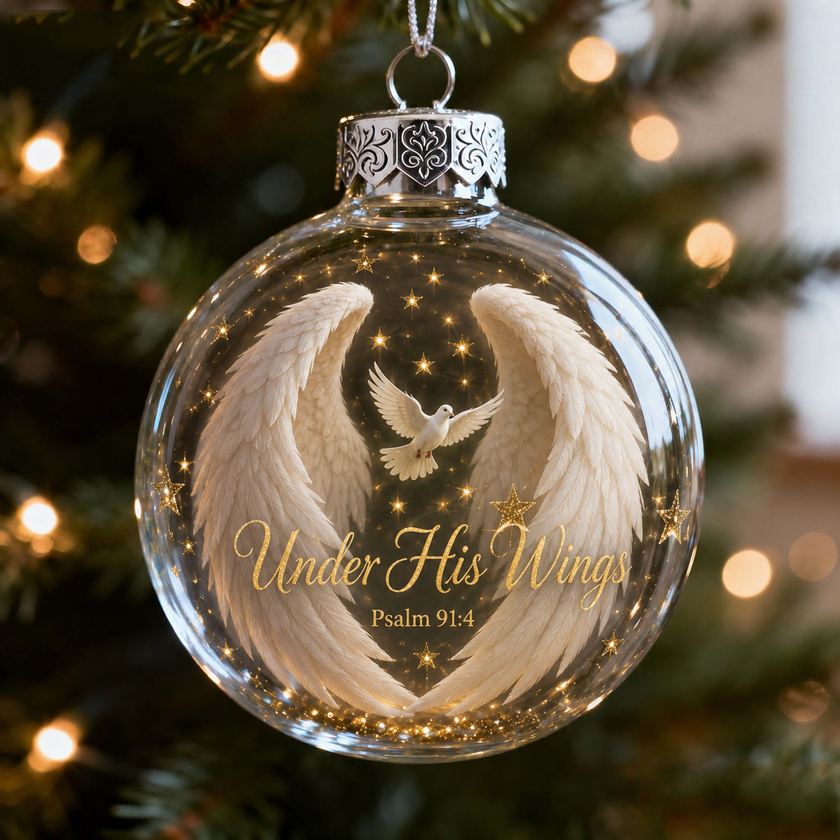 🙏 Décoration de Noël Inspirée des Psaumes – Un Magnifique Rappel de la Foi 🎄✨