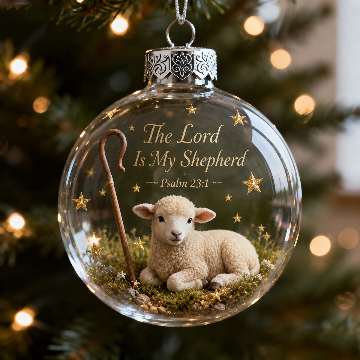 🙏 Décoration de Noël Inspirée des Psaumes – Un Magnifique Rappel de la Foi 🎄✨