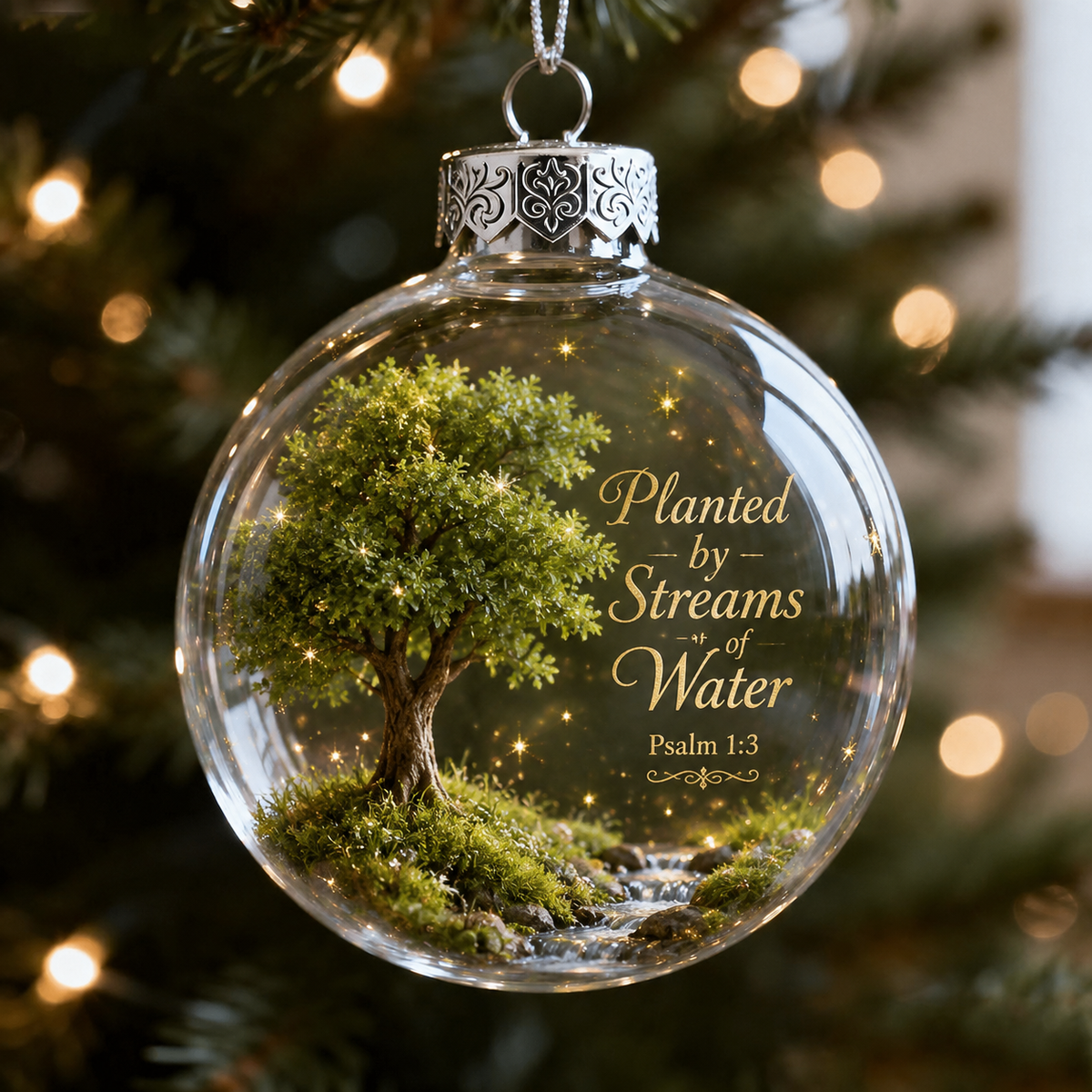 🙏 Décoration de Noël Inspirée des Psaumes – Un Magnifique Rappel de la Foi 🎄✨