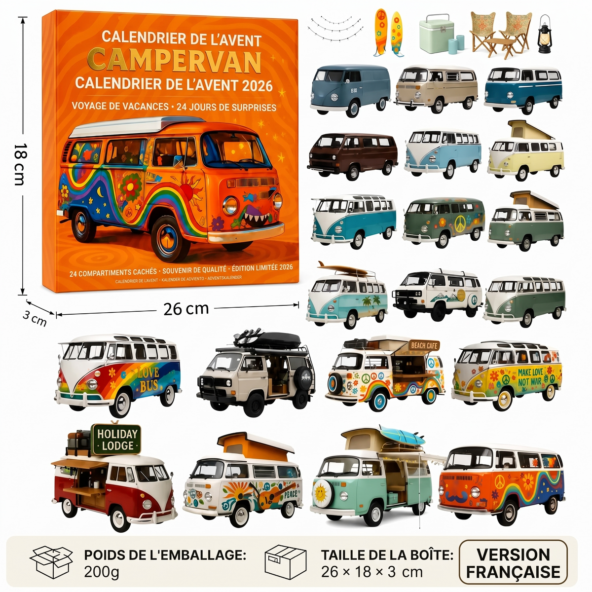 🚐 24 jours de Vanlife avant Noël : Le calendrier d'Avent des amoureux d'évasion
