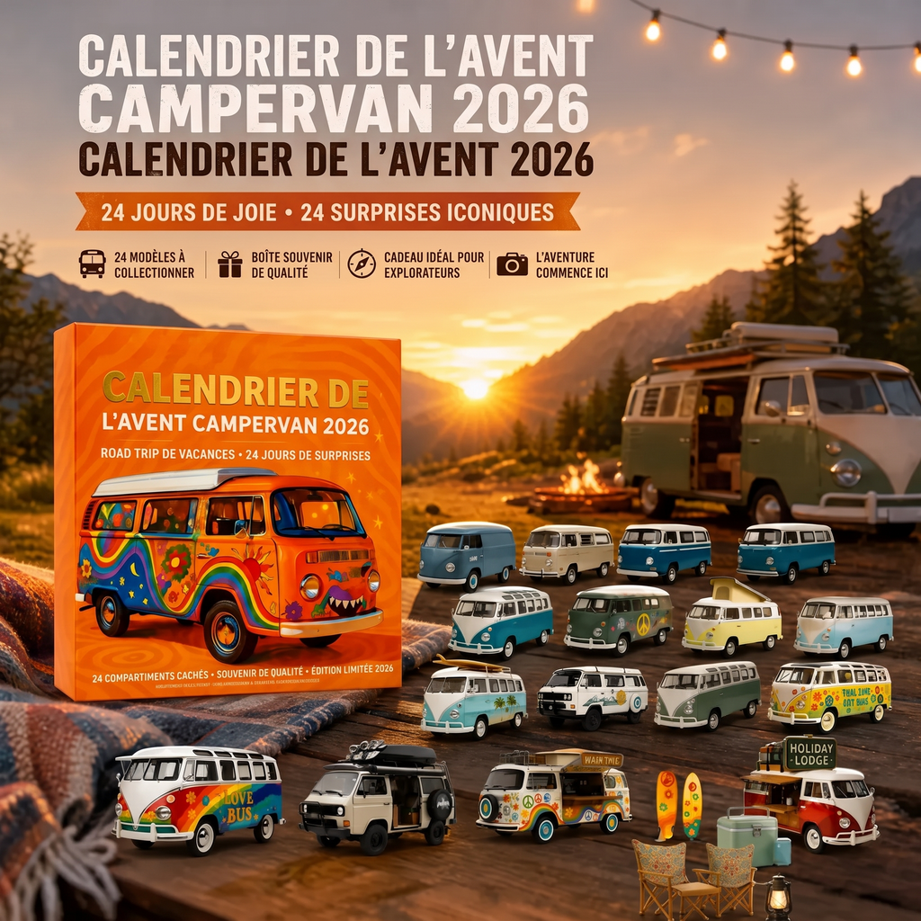 🚐 24 jours de Vanlife avant Noël : Le calendrier d'Avent des amoureux d'évasion