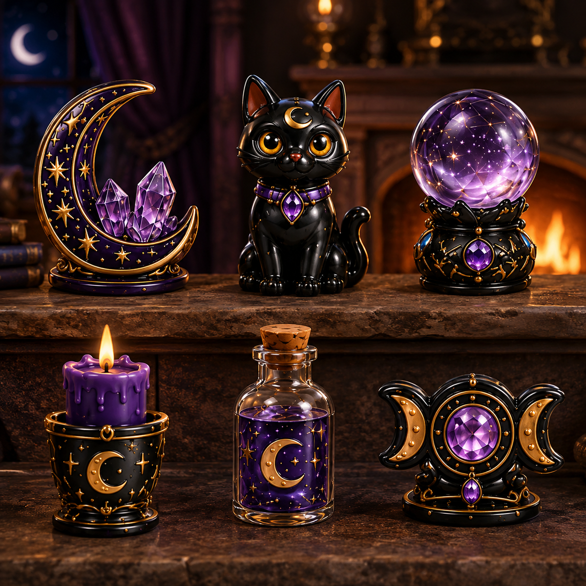 Calendrier de l’Avent Crystal Witch 2027 – 24 Jours de Magie et de Miniatures Mystiques