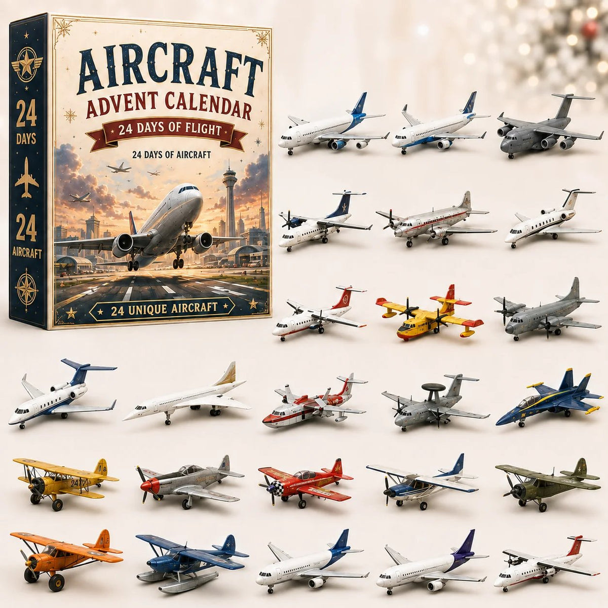 ✈️ Vivez la magie de l'aviation chaque matin de décembre : Le rendez-vous quotidien des passionnés de vol 🎄🎁