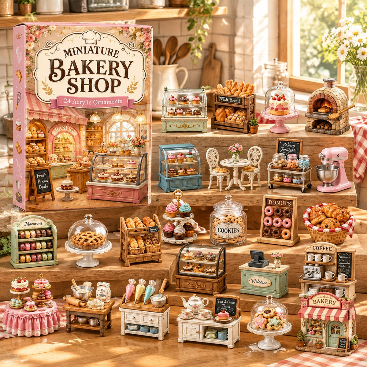 Calendrier de l’Avent 2026 – Mini-Boulangerie | 24 Jours de Surprises