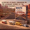 🛣️ Calendrier de l’Avent Route 66 – 24 Jours de Légendes Américaines | Édition Collector 1926–2026 🚗
